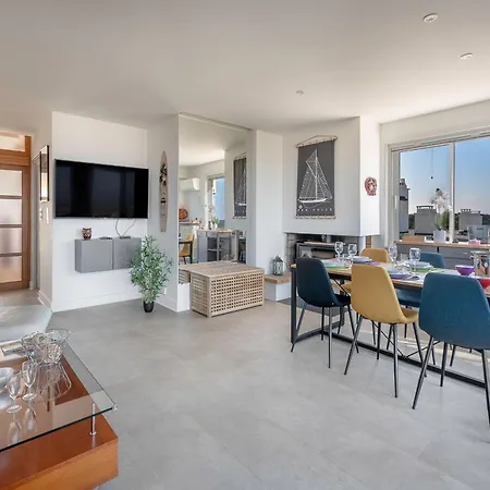 Vue Pour 4 A St Brevin Les Pins 아파트