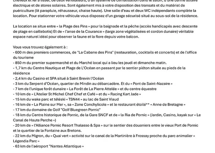 Vue Pour 4 A St Brevin Les Pins * Saint-Brevin-les-Pins