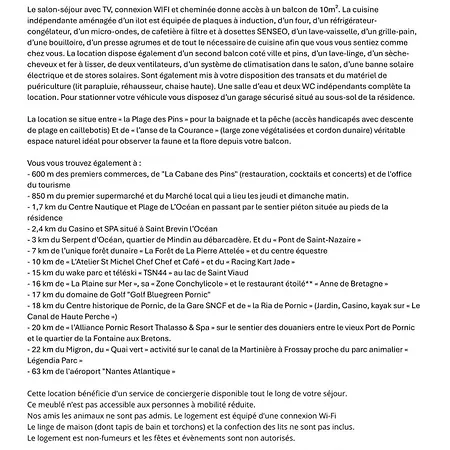 Vue Pour 4 à St Brevin Les Pins * Saint-Brévin-les-Pins