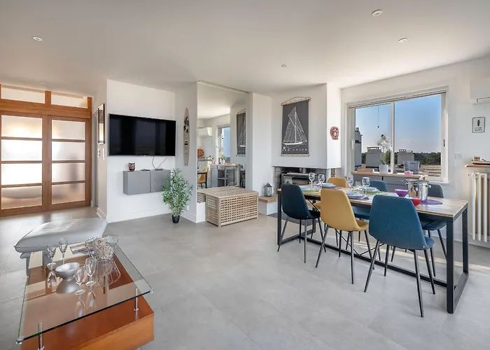 Vue Pour 4 A St Brevin Les Pins Appartement