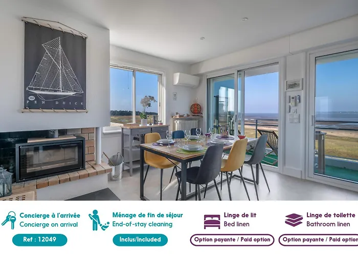 Vue Pour 4 A St Brevin Les Pins Appartement Saint-Brévin-les-Pins